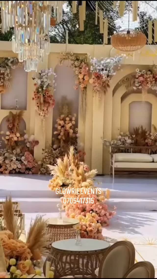 Peach floral stage